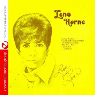 the album cover for Lena Horne - Love from Lena