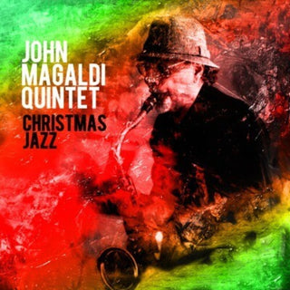the album cover for John Magaldi - Christmas Jazz