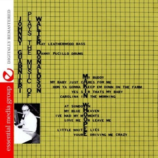 the album cover for Johnny Guarnieri - Plays the Music of Walter Donaldson