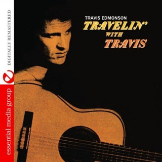 the album cover for Travis Edmonson - Travelin with Travis
