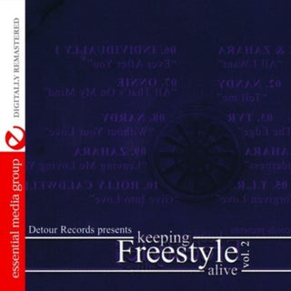 the album cover for Various Artists - Keeping Freestyle Alive 2 / Various