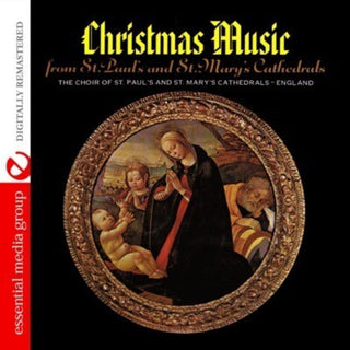 the album cover for Choir Of St. Paul - Christmas Music (Mod)