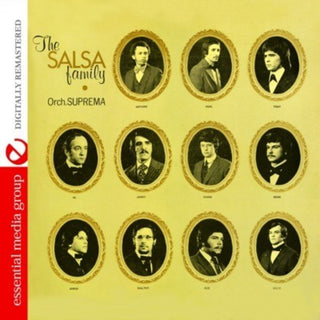 the album cover for Orquesta Suprema - The Salsa Family