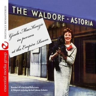 the album cover for Gisele Mackenzie - In Person at the Empire Room