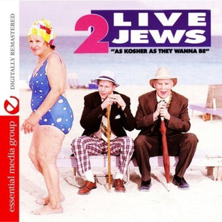 the album cover for 2 Live Jews - As Kosher As They Wanna Be
