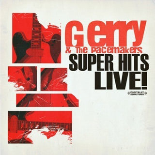 the album cover for Gerry & The Pacemakers - Super Hits Live