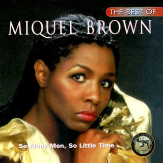 the album cover for Miquel Brown - Best of