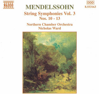 the album cover for Nicholas Ward - String Symphonies V3