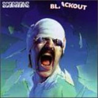 the album cover for Scorpions - Blackout