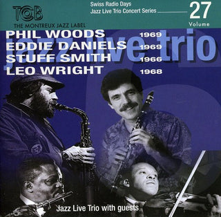 the album cover for Jazz Live Trio - Swiss Radio Days, Vol. 27