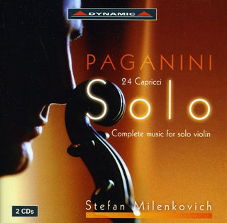 the album cover for Stefan Milenkovich - Complete Music for Solo Violin