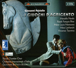 the album cover for Giovanni Battista Rigon - I Giochi Di Agrigento Dramma in Three Acts