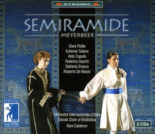 the album cover for Rani Calderon - Semiramide