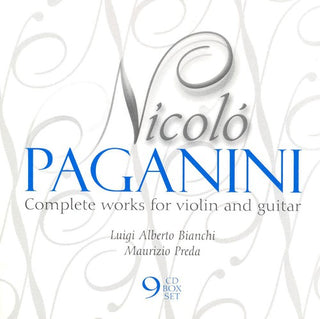 the album cover for Luigi Alberto Bianchi - Complete Works for Violin & Guitar