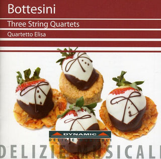the album cover for Bottesini / Quartetto Elisa - Three String Quartets