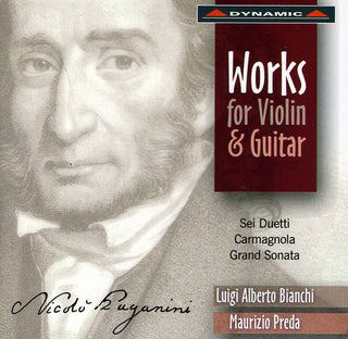 the album cover for Luigi Alberto Bianchi - Works for Violin & Guitar