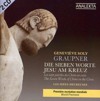 the album cover for Genevieve Soly - Seven Words of Christ on the Cross