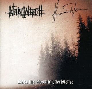 the album cover for Nadiwrath - Raze the Cosmic Inexistence