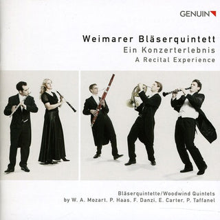 the album cover for Weimar Wind Quintet - Recital Experience