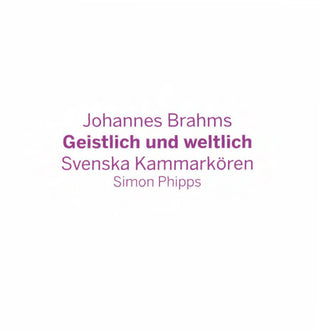 the album cover for Simon Phipps - Geistlich Und Weltlich