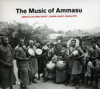 the album cover for Ammasu Akapoma Group - Music of Ammasu: Ghana 1976