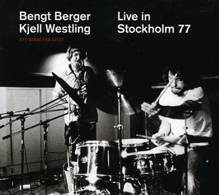 the album cover for Bengt Berger Band - Live in Stockholm 77