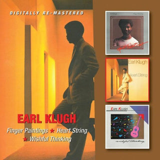 the album cover for Earl Klugh - Finger Paintings/Heart String/Wishful Thinking [Import]