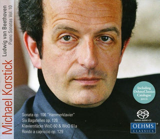 the album cover for Michael Korstick - Piano Sonatas 10