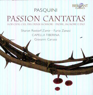 the album cover for Ensemble Capella Tiberina - Passion Cantatas