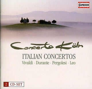 the album cover for Werner Erhardt - Italian Concertos