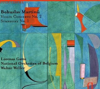 the album cover for Lorenzo Gatto - Violin Concerto No. 2 & H. 293 [Digipak]