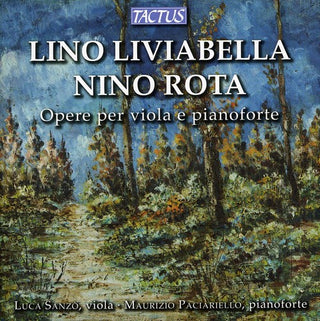 the album cover for Maurizio Paciariello - Works for Viola & Piano