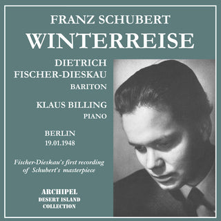 the album cover for Schubert / Dieskau - Winterreise