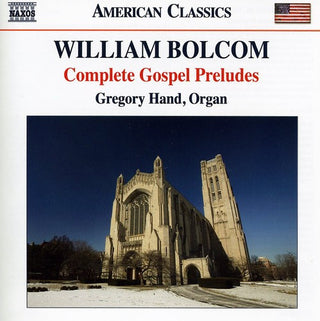 the album cover for Gregory Hand - Complete Gospel Preludes for Organ