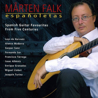 the album cover for Marten Falk - Espanoletas