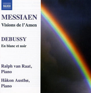 the album cover for Hakon Austbo - Visions de Lamen / en Blanc Et Noir