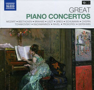 the album cover for Great Piano Concertos / Various - Great Piano Concertos / Various