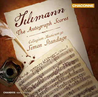 the album cover for Collegium Musicum 90 - Autograph Scores