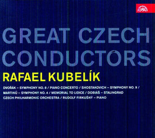 the album cover for Rudolf FirkuÅ¡nÃ½ - Great Czech Conductors