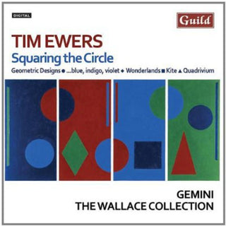 the album cover for Gemini - Squaring the Circle By Time Ewers