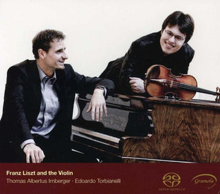 the album cover for Edoardo Torbianelli - Liszt & the Violin