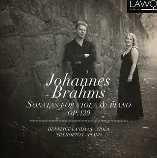 the album cover for Henninge Landaas - Sonatas for Viola & Piano