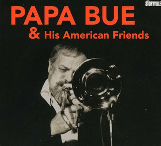 the album cover for Papa Bue's Viking Jazzband - Papa Bue and His American Friends