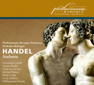 the album cover for Dominique Labelle - Atalanta