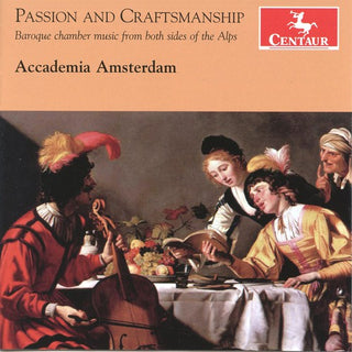 the album cover for Fabio Ciofini - Passion & Craftmanship: Baroque Chamber Music from