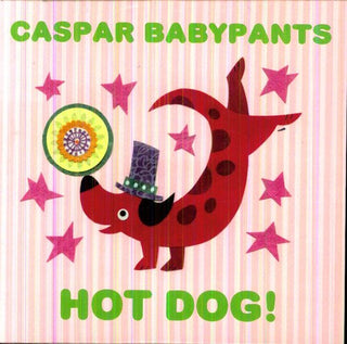 the album cover for Caspar Babypants - Hot Dog