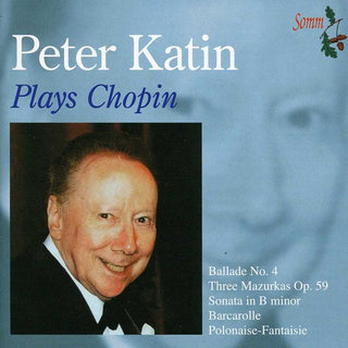the album cover for PETER KATIN - Piano Works