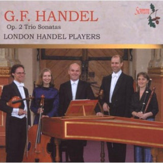 the album cover for London Handel Players - Trio Sonatas