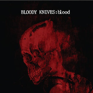 the album cover for Bloody Knives - Blood