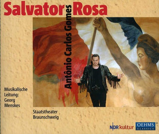 the album cover for Georg Menskes - Salvator Rosa